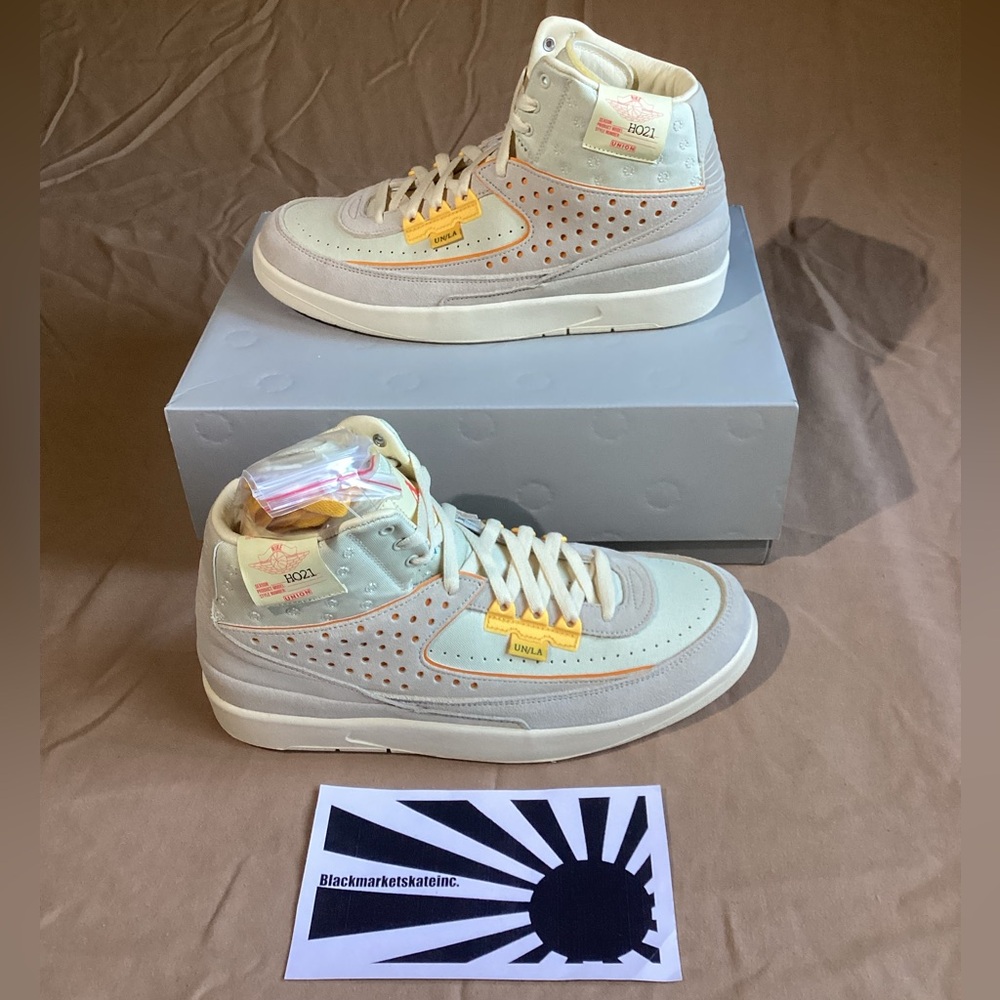 Union LA x Nike Air Jordan 2 Retro 'Rattan' DN3802-200 Men's Size 10.5